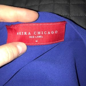 Size M blue blouse from Akira Chicago EUC